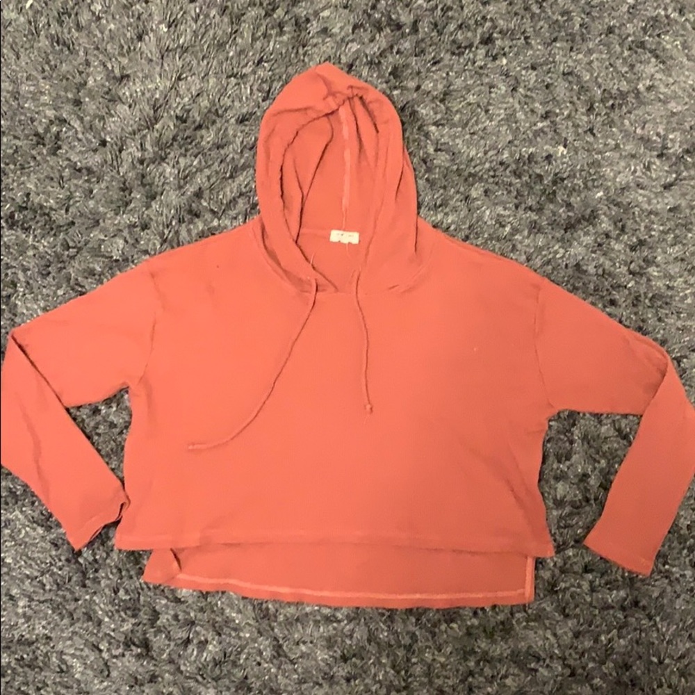 thin hooded long sleeve